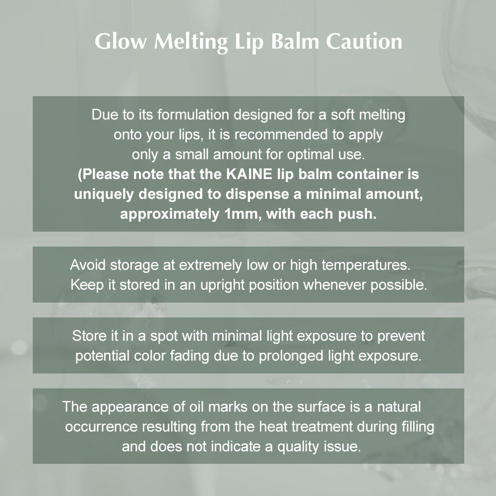 Glow Melting Lip Balm Trio Set