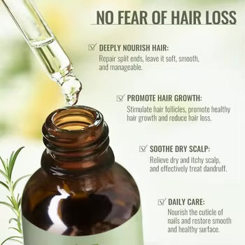 100% NATURAL ROSEMARY HAIR SERUM